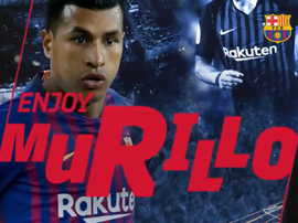 Barcelona announce the signing. Screenshot/Barca