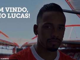 Caio é o novo jogador do Benfica. Twitter/SLBenfica