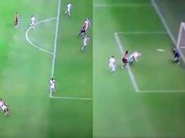 Luiz Gustavo anotó uno de los goles más insólitos de la jornada. Captura