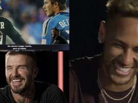 El inglés provocó las risas de Neymar. Captura/ESPN
