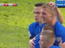 Joonas Tamm debutó con tres goles en su nueva posición. DailyMotion