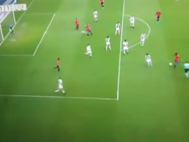 Un auténtico golazo. Captura/LaLigaTV