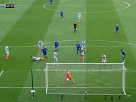 Kepa puso contra las cuerdas al Chelsea. Captura/SkySports