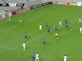 Le but de Payet pour le 1-0. Capture/RMCSport