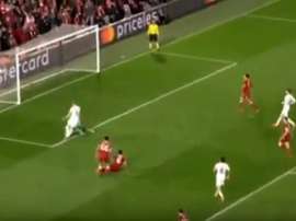 Dzeko reduces the arrears. Screenshot/Youtube