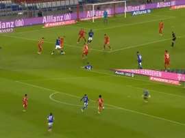 El Bayern es un cohete: un gol cruzando de área a área... ¡en diez segundos! Captura/Movistar+