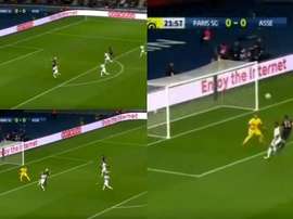 L'Allemand a retrouvé le chemin des filets. Capture/beINSports