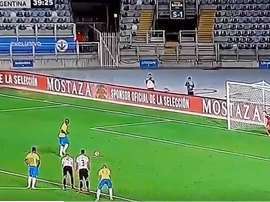 Lincoln repitió su estilo de lanzamientos. Captura/RealMadridTV
