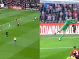 Valery adelantó al Southampton ante el United. Captura/NBC