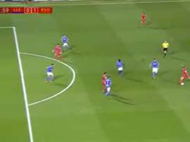 Golaço de Canales na Copa do Rei. Twitter