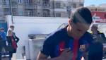 El hijo de Ronaldinho debutó con el Barça