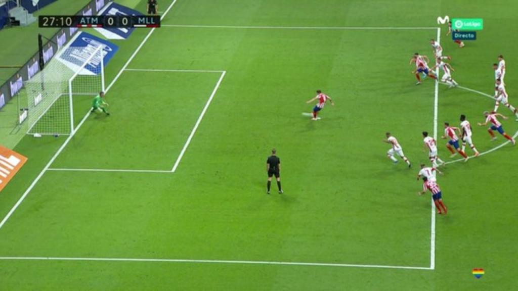 ¿Por qué se repitió el penalti del Atlético-Mallorca y no el del Barça-Atlético?