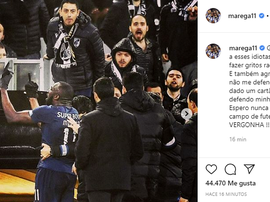 Marega reage aos insultos, critica árbitro e racistas. Instagram/marega11