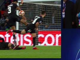 El PSG cayó eliminado. Captura/Movistar