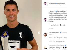 Cristiano presumió de conquistar media Europa. Instagram/CristianoRonaldo Add video