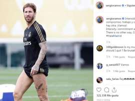Sergio Ramos has called on his team to fight back against Sevilla. Captura/SergioRamos