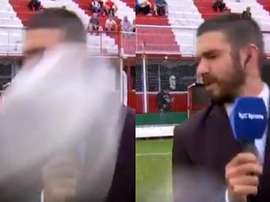 La mala fortuna se cebó con él. Captura/TyCSports