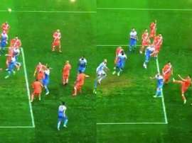 Immobile s'offre un doublé. Capture/Sky