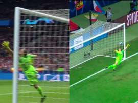 Danjuma marcó un golazo. Captura/Movistar