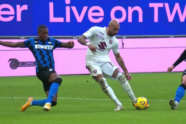 L'Inter pareggia contro il Toro.MovistarLigadeCampeones