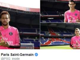 Le PSG a oublié Mbappé. Capture/PSG
