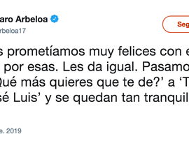 Lo publicó tras la victoria del Barça. aarbeloa17