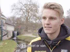 Odegaard s'exprime sur son futur. Capture/Vitesse