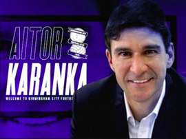 Aitor Karanka, nuevo entrenador del Birmingham City. Captura/BCFC