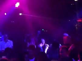 Captura del vídeo ofrecido por la Cadena Ser sobre la fiesta de los jugadores del Levante. BeSoccer