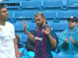 Mayoral marque au Bernabeu et s'excuse. Movistar+