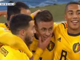 Thorgan hizo sombra a Eden. Univision