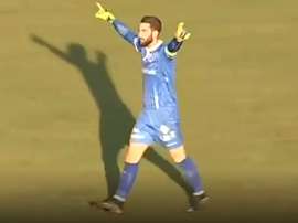 Vedran Kjoševski es el nuevo héroe del Zeljeznicar bosnio. Twitter