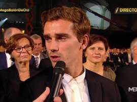 Griezmann ha dato una lezione a chi non si è presentato alla cerimonia. AFP