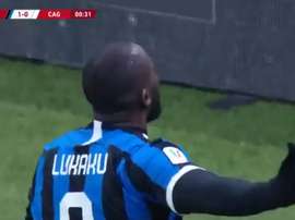 Lukaku está de dulce. DAZN