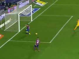 Levante a commencé mal et ne finit pas bien cette première période face à l'Atlético. beINSports