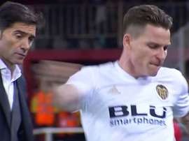Gameiro très énervé. BeinSport