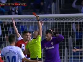 Herrerin apologised for his mistake at Tenerife. DAZN