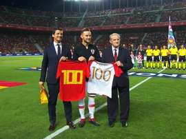 Ivan Rakitic em Martínez Valero. TVE