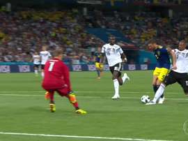 Faute sur Berg ? GloboEsporte