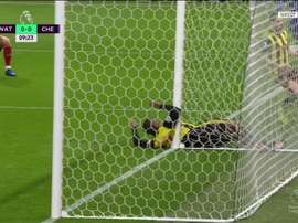 Kabasele intentó seguir tras este terrible golpe, pero no pudo. RMCSport