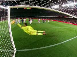 Quel arrêt de Pacheco qui vient écœurer Messi. MovistarPartidazo