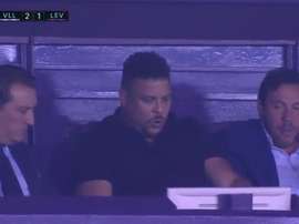 El gol de Nacho dejó a Ronaldo con la boca abierta. LaLiga