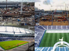 Ainsi s'est construit le stade de Tottenham. Capture/TottenhamHotspur
