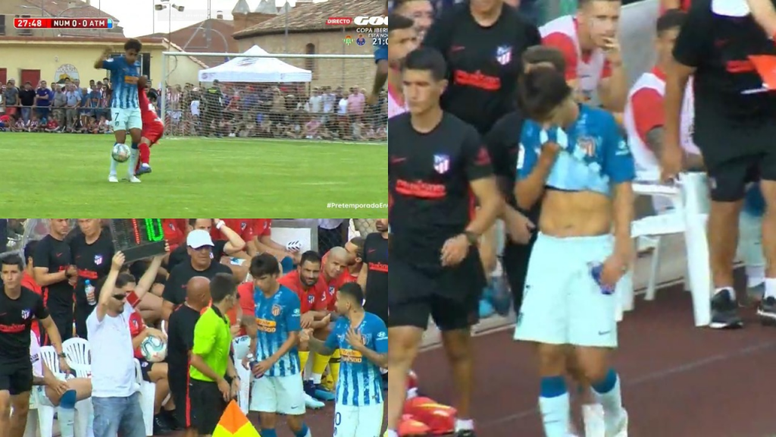 Joao Felix S Atletico Madrid Debut Cut Short By Injury Besoccer