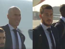 They have arrived. Screenshots/RealMadrid