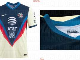 The Club América top has been leaked. Screenshot/Ofoball