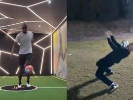 La nuova challenge di Ibra e Pogba. Captura/Instagram/PaulPogba