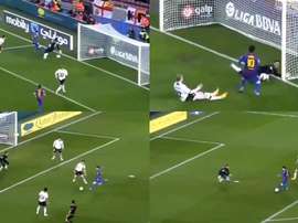 Le premier quadruplé de Messi en Liga a 7 ans. Captures/SkySports