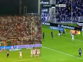 Los porteros fallaron de manera estrepitosa. Captura/TyC Sports