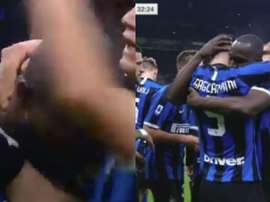 Lukaku est en forme. Captures/Movistar+
